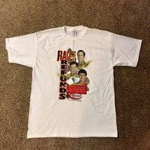 2005 Nascar T-Shirt Mens XL Used Biffle Waltrip Kahne Auto Racing - $14.85