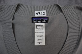 Patagonia Sweater Womens Medium Gray Lightweight Casual Scoop Neck - £23.34 GBP