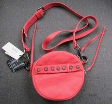 She + Lo Bag Aim High Disco Crossbody Coral Leather New $178 - $77.22