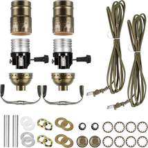 2 Packs Lamp Repair Kit, Floor Lamp Rewire Kit, Lamp Parts Table Lamp Repair wit - £24.19 GBP
