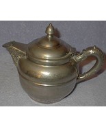 Antique Rochester Nouveau Silver Plate and Pewter Tea Pot - $733.90 MXN