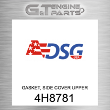 4H8781 GASKET, SIDE COVER UPPER fits DSG (NEW AFTERMARKET) - £81.24 GBP