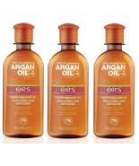 3 Ors Argan Oil Fortifying Hair Oil It Strengthens &amp; Moisturizes Damaged... - $684.74 MXN