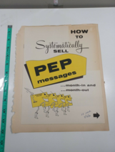 western union ads how to systematically sell pep messages 2 sides (Book ... - $5.94