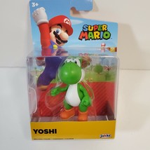 Super Mario Yoshi figure 2.5&quot; Nintendo Jakks New! - £6.62 GBP