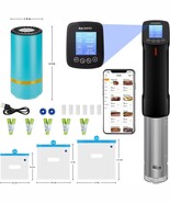 Inkbird WIFI Sous Vide Cooker &amp; 44PCS Electric Vacuum Sealer Sous Vide K... - $108.73 CAD