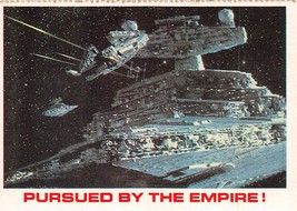 1980 Topps Star Wars Burger King Pursued By The Empire! Millennium Falcon G - £0.69 GBP