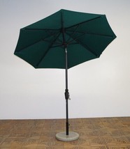 Shade Trends UM75-LI-101 7.5 x 8 ft. Rib Premium Market Umbrella - Licorice Fram - £213.42 GBP