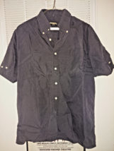 Vintage MERC Black Shirt L Mod Skinhead Lonsdale Brutus Ben Sherman - £20.82 GBP