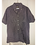 Vintage MERC Black Shirt L Mod Skinhead Lonsdale Brutus Ben Sherman - $25.99