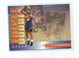 Charles Barkley (Phoenix Suns) 1993-94 Upper Deck 3-D Standouts Insert Card #TD1 - £5.36 GBP