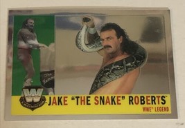 Jake The Snake Roberts WWE Heritage Chrome Topps Trading Card 2006 #79 - £1.47 GBP