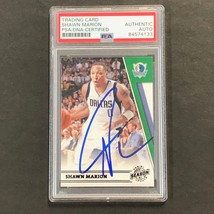 2010-11 Panini Season Update #104 Shawn Marion Signed AUTO PSA Slabbed Mavericks - £39.17 GBP