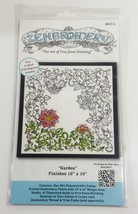 Zenbroidery &quot;Garden&quot; #DW4011 DesignWorks Embroidery Kit  10&quot; X 10&quot; - $5.93