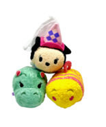 Disney Fantasyland Tsum Tsums Plush Set Disneyland Princess Minnie Hippo... - £12.84 GBP