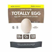 Designer Protein Totally Egg, Dutch Chocolate, 12.4 Oz, Paleo-friendly E... - $34.06