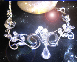 Haunted Necklace All The Kingdoms Secret Crystals Royals Higher Ooak Magick - £209.39 GBP