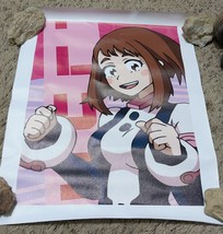 My Hero Academia Uraraka Ochako Shikishi Vinyl Coated 18&quot; X 14&quot; Poster - £8.40 GBP