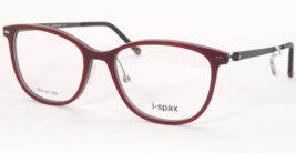 I-spax NEA 12M Burdeos Raro Único Gafas Marco 53-18-140mm Alemania - $105.91