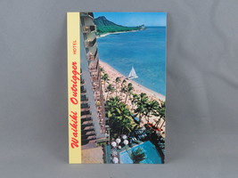 Vintage Postcard - Outrigger Hotel Balcony View - Mike Roberts Color Pro... - £11.75 GBP