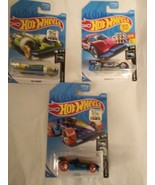 New 2019 Factory Sealed Hot Wheels X-RAYCERS #130, 149, 150 - $241.39 MXN