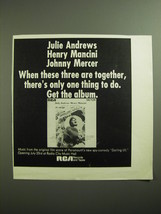 1970 RCA Dark Lili Album Advertisement - Julie Andrews - £14.53 GBP
