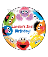 12 Personalized Custom Kids Birthday Party Stickers, favors, labels, tag... - $11.99
