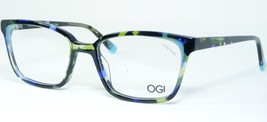 Ogi Evolution 9110 1947 Spring Green Melange Unique Eyeglasses 50-17-140mm Italy - $118.80