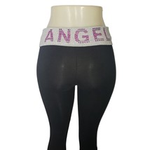 Victoria&#39;s Secret ANGEL Black and Gray Leggings Size Small - $21.78