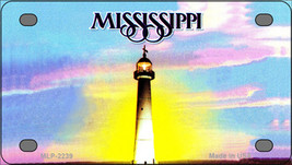 Mississippi Blank Novelty Mini Metal License Plate Tag - £11.75 GBP
