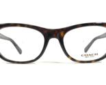 Coach Eyeglasses Frames HC 6081F 5120 Dark Tortoise Square Asian Fit 53-... - $69.75