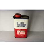 VINTAGE BLUE RIBBON NEATFOOT COMPOUND  TIN, EMPTY - £10.08 GBP
