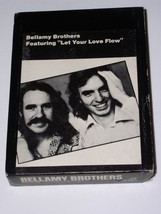 Bellamy Brothers 8 Track Tape Cartridge Let Your Love Flow Vintage 1976 With Box - £11.96 GBP