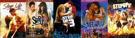 STEP UP 1-2-3-4-5: The Streets-Revolution-All In-Channing Tatum Dance-NEW DVD&#39;s - £47.47 GBP
