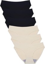 Wealurre Seamless Underwear Invisible Bikini No Show Nylon Spandex Small... - $17.99