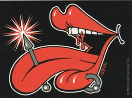 Sticker ~ &quot;Big Mouth&quot; by C &amp; D Visionary Inc. ~ 1998 ~ Lot of 2 - $5.90 CAD