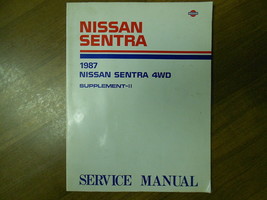 1987 Nissan Sentra 4WD Servizio Manuale Integratore II Factory Riparazione Libro - £10.28 GBP