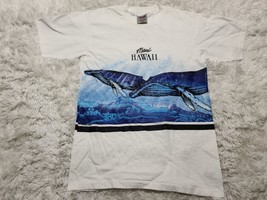 Maui Humpback Whales Hawaii AOP M Shirt Scuba Dive Wraparound Diving Oce... - £29.37 GBP