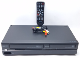Toshiba DVD VCR Combo Player SD-V398 VHS Recorder w/Remote TESTED - £49.51 GBP