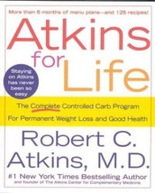 Books-Atkins for Life: The Complete Carb Program &amp; Dr. Atkins New Diet C... - $9.00
