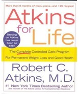 Books-Atkins for Life: The Complete Carb Program &amp; Dr. Atkins New Diet C... - $9.00