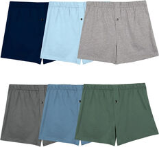 Fruit of the Loom Men&#39;s Knit Boxer Shorts 2XL  6P540E - $29.57 CAD