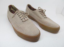 Cole Haan Sporting 03314 Mens Beige Canvas Lace Up Oxfords Size US 10 M - £31.27 GBP