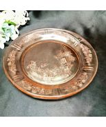 2179 Antique Federal Glass Pink Sharon Dinner Plate - $20.51 CAD