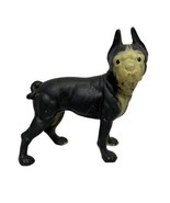Antique Cast Iron Boston Terrier Bull Dog Doorstop Dog Right Facing 9&quot; x... - $97.22 CAD