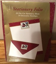 1999 USPS GREETINGS Stationary Folio - 20 Sheets W/ 10 Envelopes ~ Sealed - $4.89