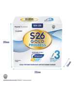 S-26 GOLD PROGRESS Kids Formula Milk Powder – 1.65kg DHA + Fast Learning... - €178,43 EUR