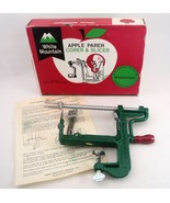 Vintage White Mountain Apple Parer Peeler Corer and Slicer with Instruct... - £27.14 GBP