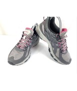 Asics Sneakers Women 7M Gel-Venture 6  Running Shoes Grey Red Athletic T... - €23,49 EUR
