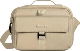 Mosiso Camera Bag Case, Dslr/Slr/Mirrorless Photography Camera Messenger, Khaki - $39.98